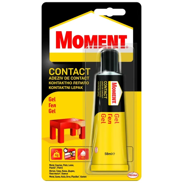 Kontaktlīme Moment Gel 58ml
