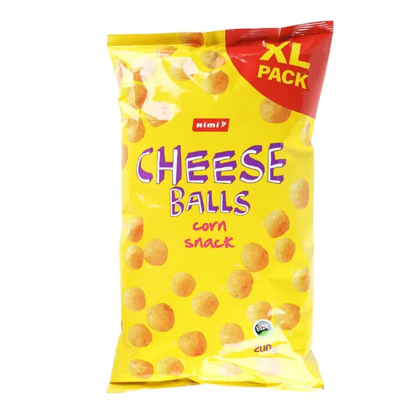 Kukurūzas uzkoda Rimi siera bumbas 200g