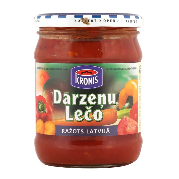 Lečo Kronis dārzeņu 460g