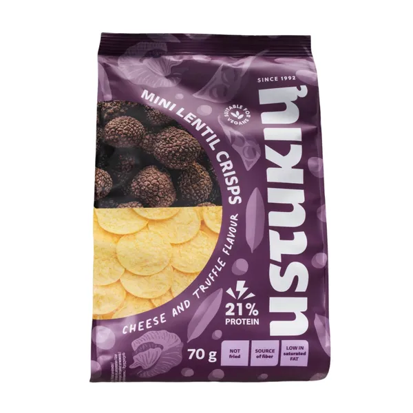 Lēcu uzk. Ustukiu Malunas siera,trifeļu g.70g
