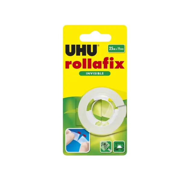 Līmlente UHU 19mmx25m, matēta