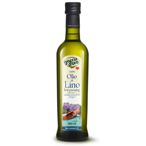 Linsēklu eļļa Goccia d'Oro 500ml