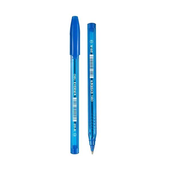 Lodīšu pildspalva Deli zila 1.0mm