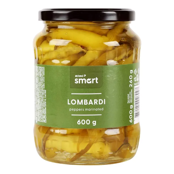 Lombardi pipari Rimi marinēti 600g/260g