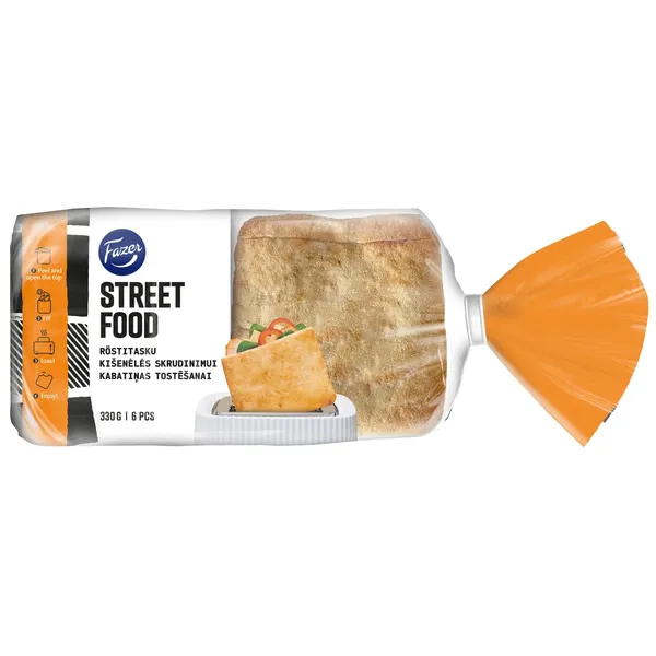Maiz.kabat. Fazer Street Food tostēšanai 330g
