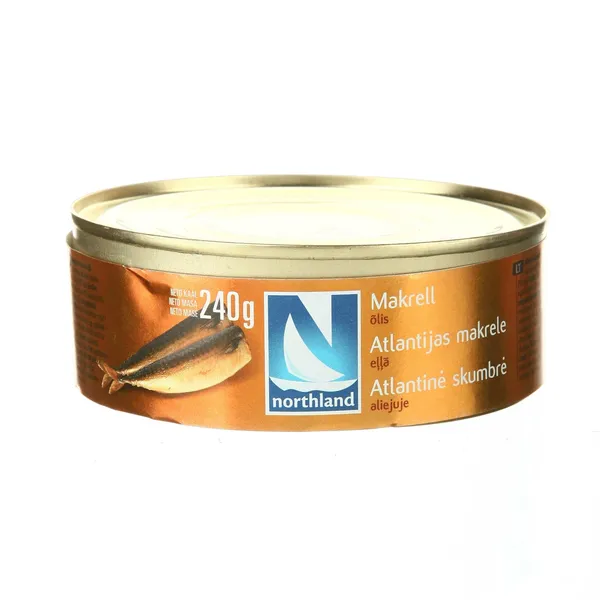 Makreles Northland eļļā 240g/144g