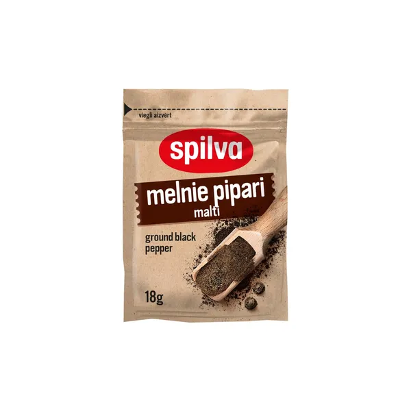 Melnie pipari Spilva malti 18g