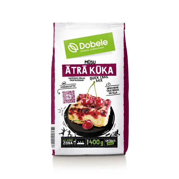 Miltu maisījums Dobele ātrā kūka 400g