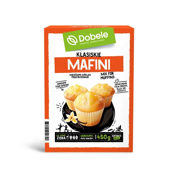 Miltu maisījums Dobele mafini 450g