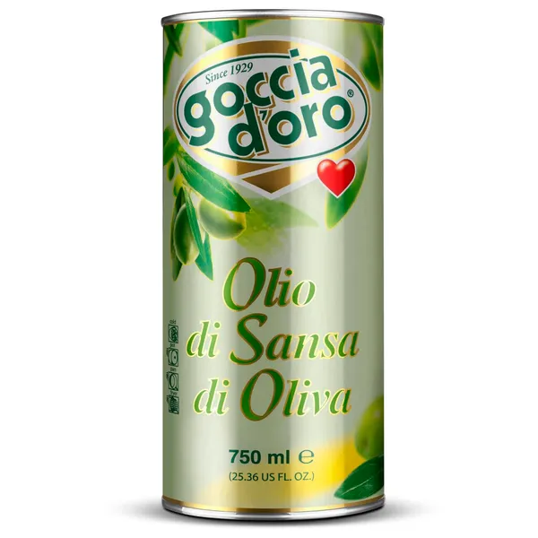 Olīveļļa Goccia d’Oro Pomace izspaidu 750ml