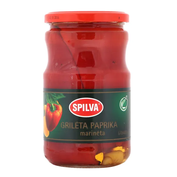 Paprika Spilva grilēta 670g/400g