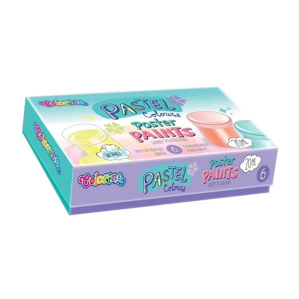 Pasteļu krāsas Colorino 6x20ml BS25