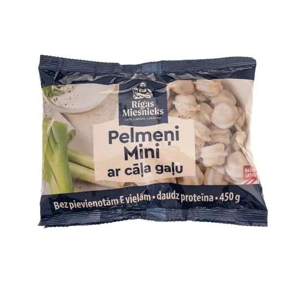 Pelmeņi Rīgas miesnieks mini ar cāļa g. 450g