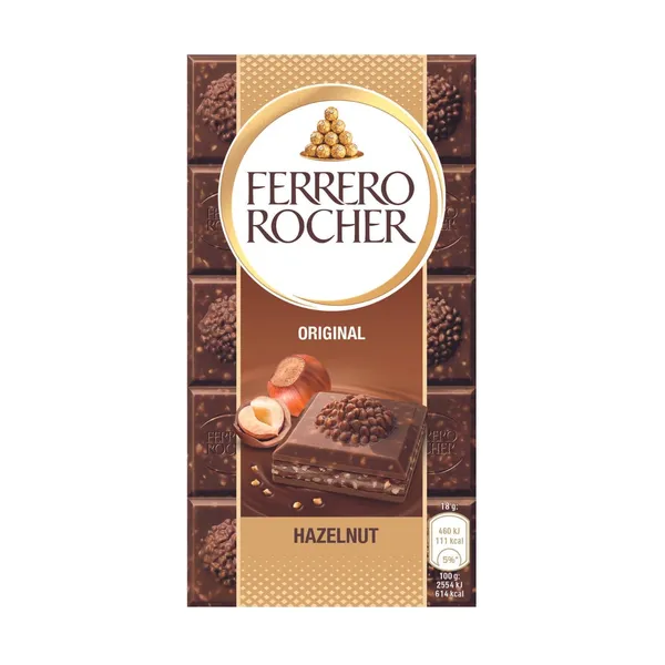 Piena šok. tāfelīte Ferrero Rocher riek. 90g