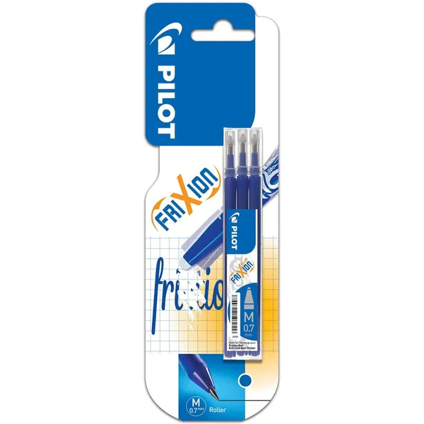 Pildspalva refill Pilot Frixion zila 3gb