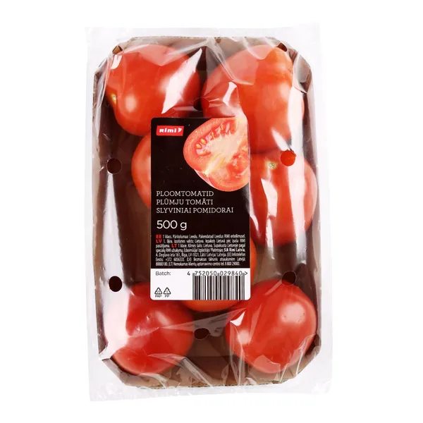 Plūmju tomāti Rimi 1. šķira 500g