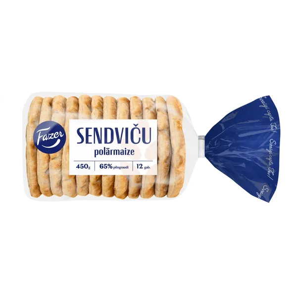 Polārmaize Fazer sendviču 450g