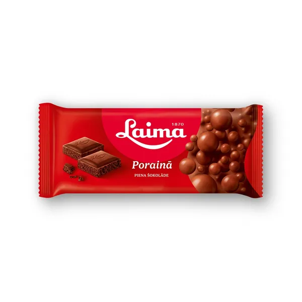 Porainā piena šokolāde Laima 60g