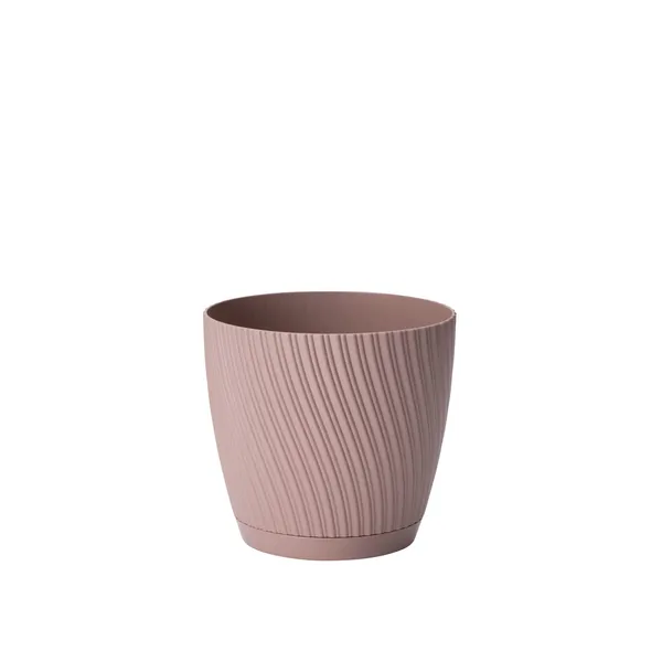 Puķu pods Form-Plastic bēšs 15cm SS25