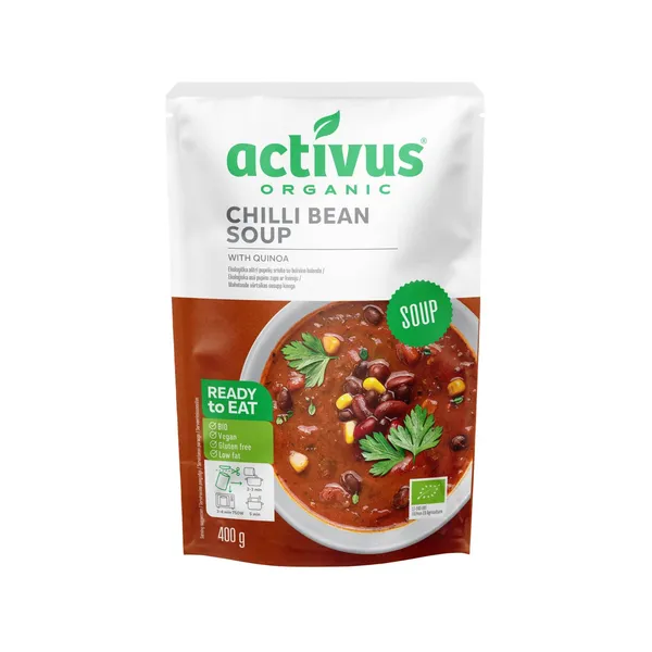 Pupiņu zupa Activus vegānu, asā BIO 400g