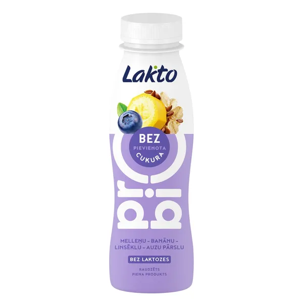 Raudzēts piena pr. Lakto Probio mel., 270g