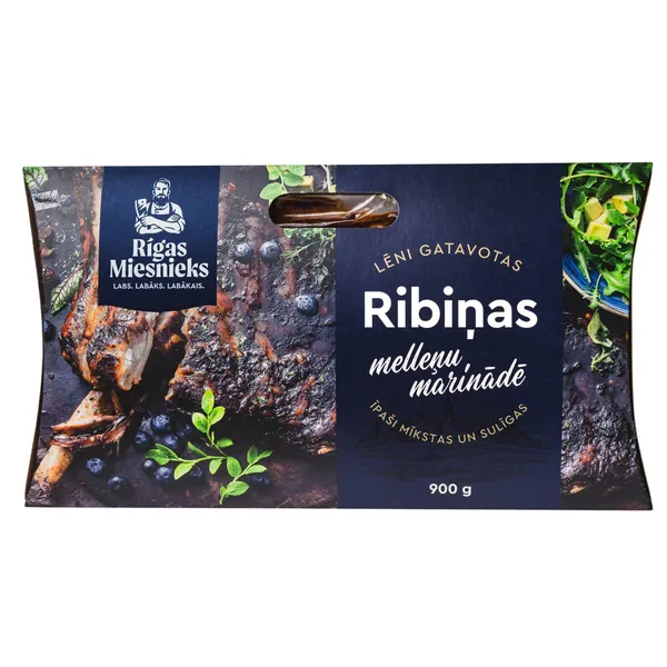 Ribiņas Rīgas Miesnieks melleņu mar.900g