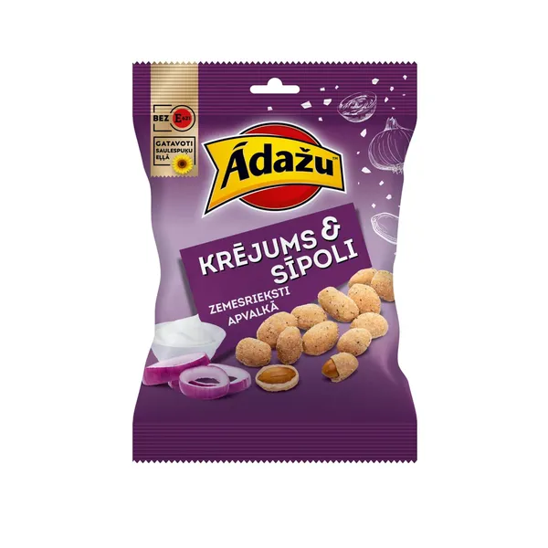 Rieksti Ādažu ar krējuma,sīpola garšu 140g