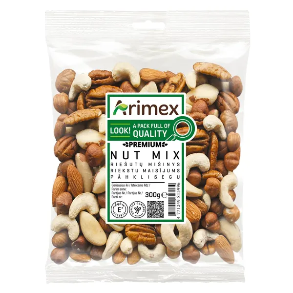 Riekstu maisījums premium 300g