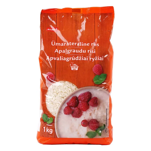Rīsi Rimi apaļgraudu 1kg