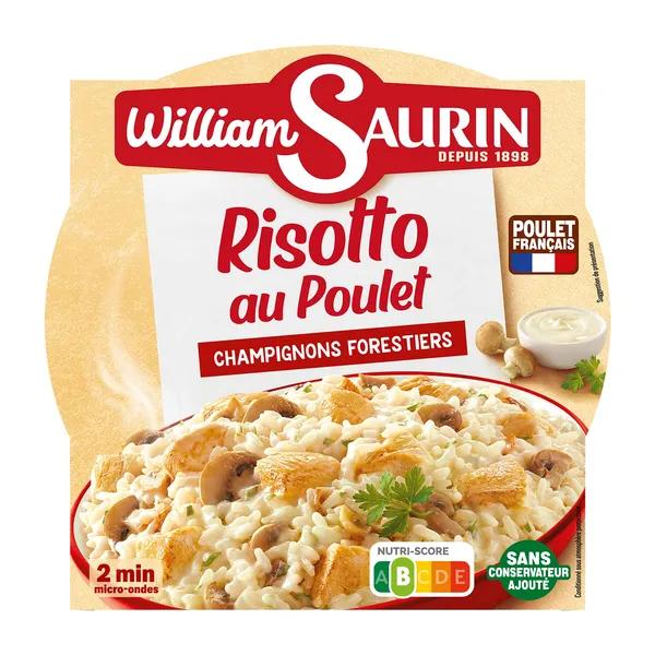 Risotto William Saurin ar vistu, sēn. 280g