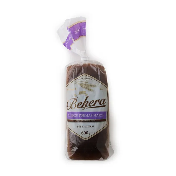 Rudzu formas maize Rimi Beķera 600g