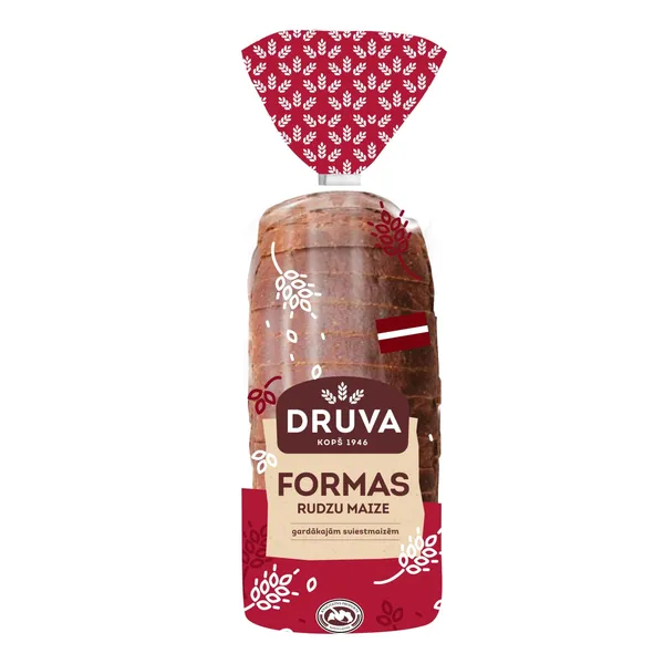 Rudzu maize Druva Formas 600g
