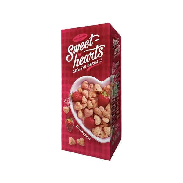 Rudzu un auzu bumbiņas ar zemenēm 150g