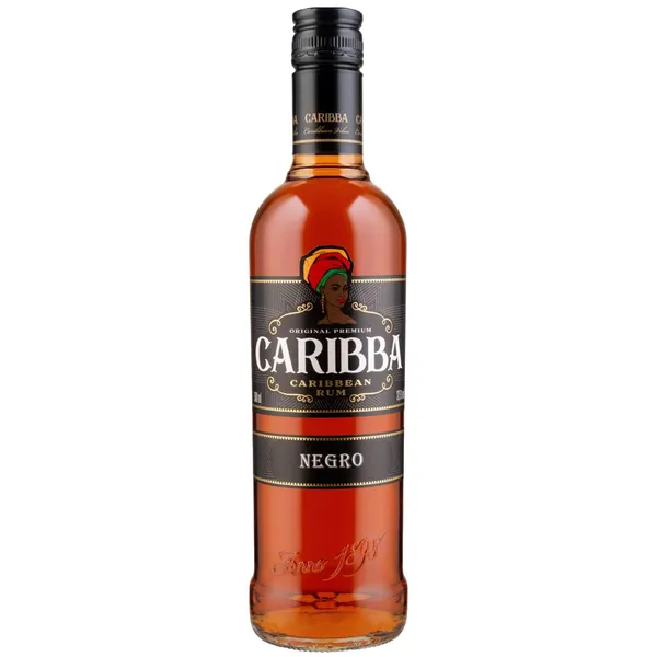 Rums Caribba Negro 37,5% 0,5l