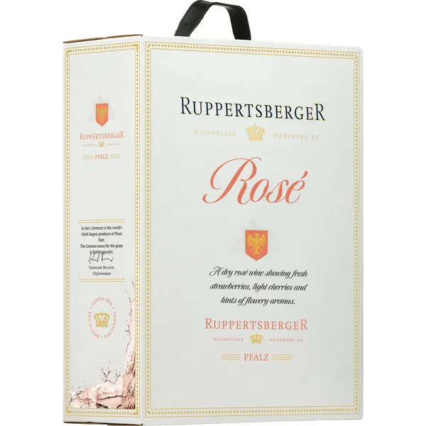 R.v. Ruppertsberger Rosé 11,5% 3l, pusausais