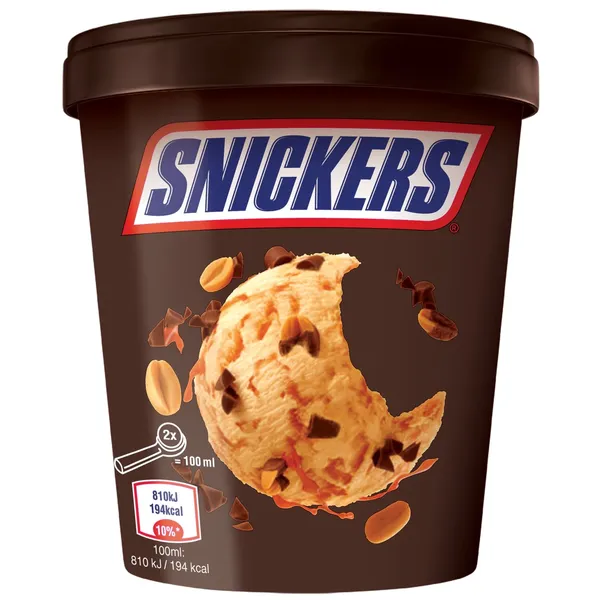 Saldēj. Snickers Tube ar karameli 450ml/320g