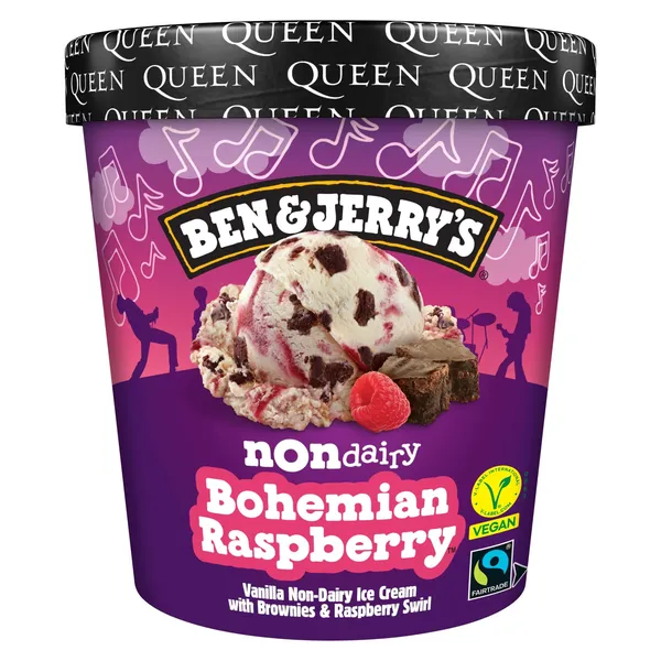 Saldējums B&J Bohemian Raspberry 465ml/403g
