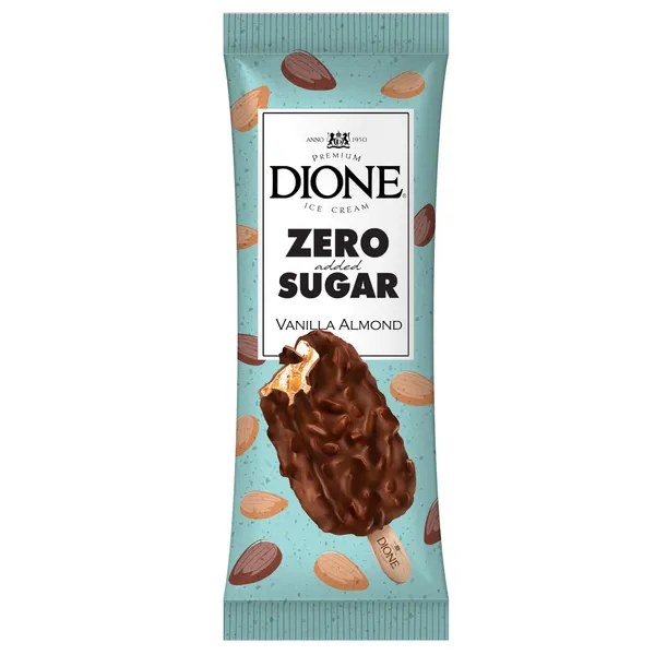 Saldējums Dione vaniļas - karameļu 90ml/79g