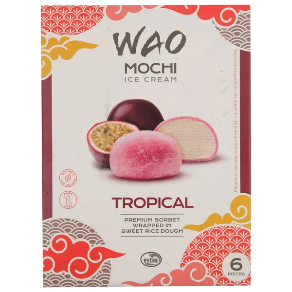 Saldējums Mochi tropisko augļu 6x36ml/6x35g