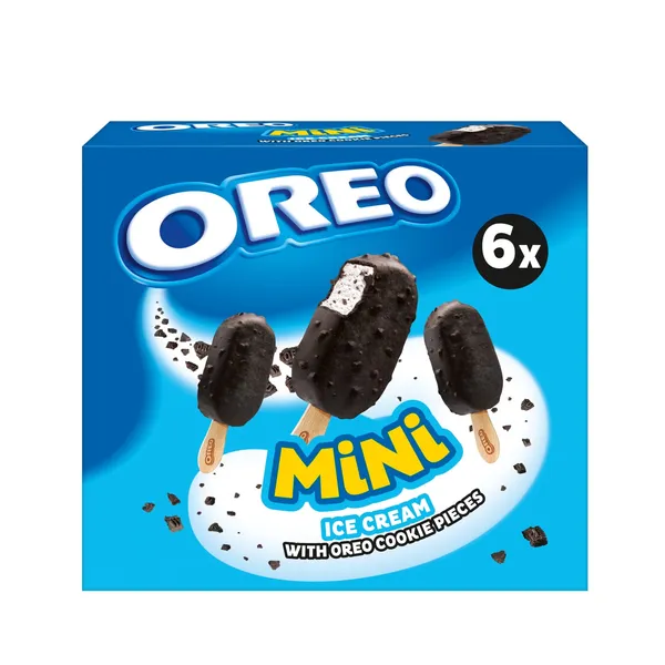 Saldējums Oreo Mini stick ar vaniļas g.6x50ml