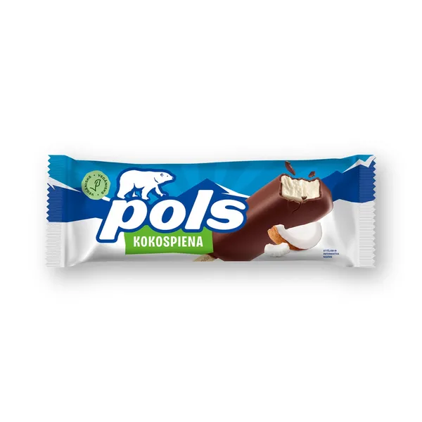 Saldējums Pols kokosriekstu, veg. 120ml/75g