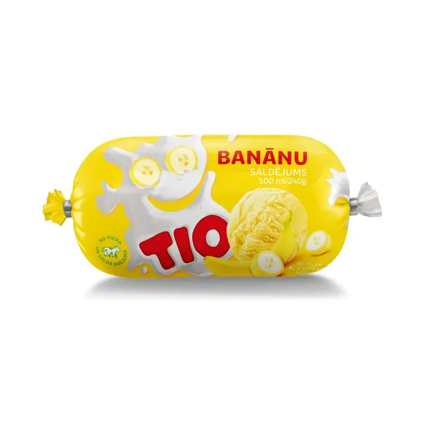 Saldējums Tio banānu 500ml/240g