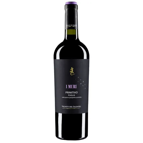 Sarkanvīns Muri Primitivo Puglia 13% 0,75l