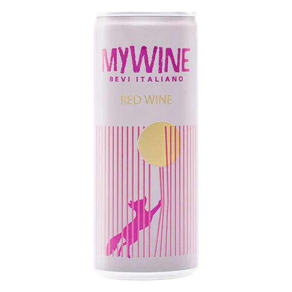 Sarkanvīns Mywine sauss 12,5% 250ml