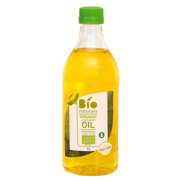 Saulespuķu eļļa Bionaturalis nerafin. BIO 1L