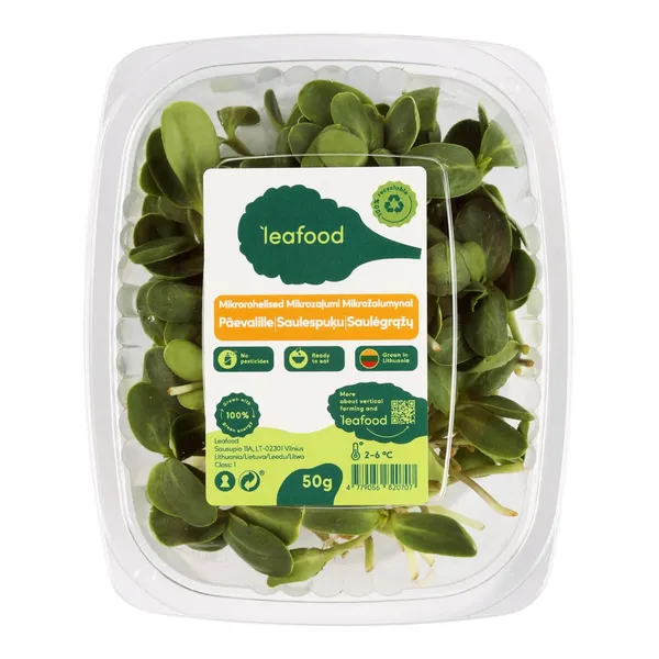 Saulespuķu mikrozaļumi 50g
