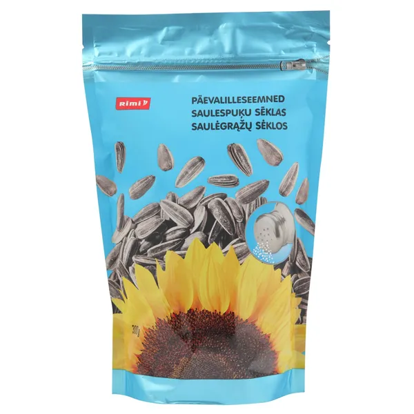 Saulespuķu sēklas Rimi grauzd.,sālītas 300g