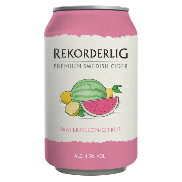 Sidrs Rekorderlig Watermelon Citrus 4,5%0,33l
