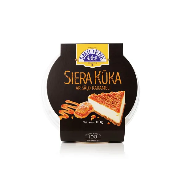 Siera kūka Smiltene ar sāļo karameli 110g