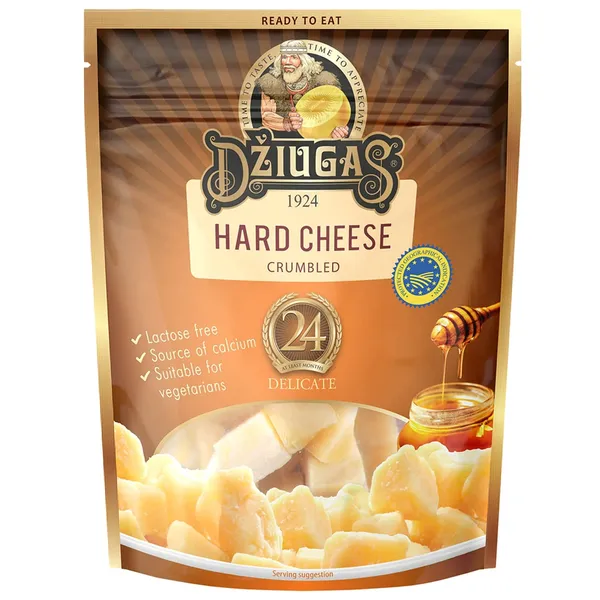 Siers Džiugas Delicate cietais 40% 100g